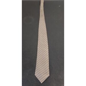 Stanley Blacker Men's Silk Tie Multicolor Geometric Diamond XL 59.5" Extra Long